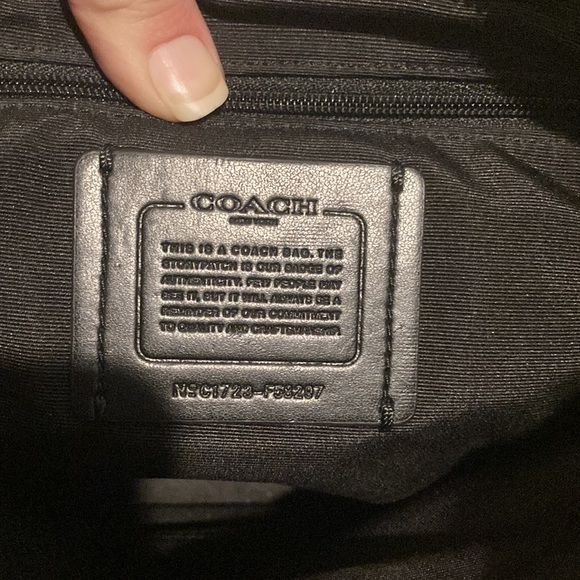 Coach Crossbody in Brown and Black Like new - Picture 6 of 9